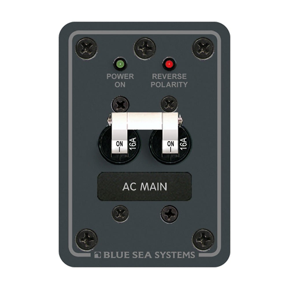 Blue Sea 8177 AC Main (European) - 230v - 16A - Get Tight Gear