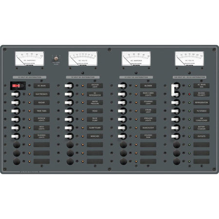 Blue Sea 8195 AC Main + 8 Positions / DC Main + 29 Positions - Get Tight Gear