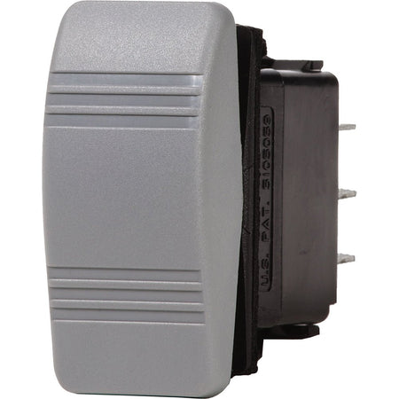 Blue Sea 8234 Water Resistant Contura III Switch - (ON) - OFF - (ON) - Grey - Get Tight Gear