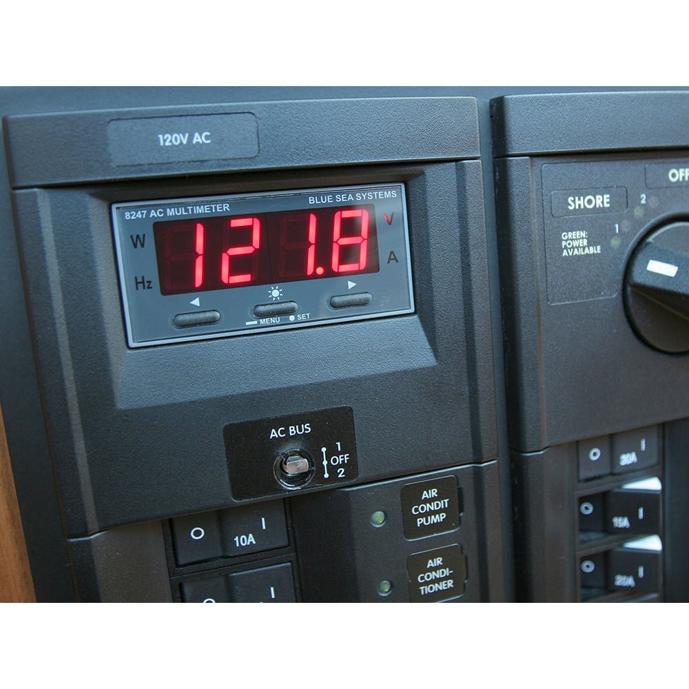 Blue Sea 8247 AC Digital Multimeter with Alarm - Get Tight Gear