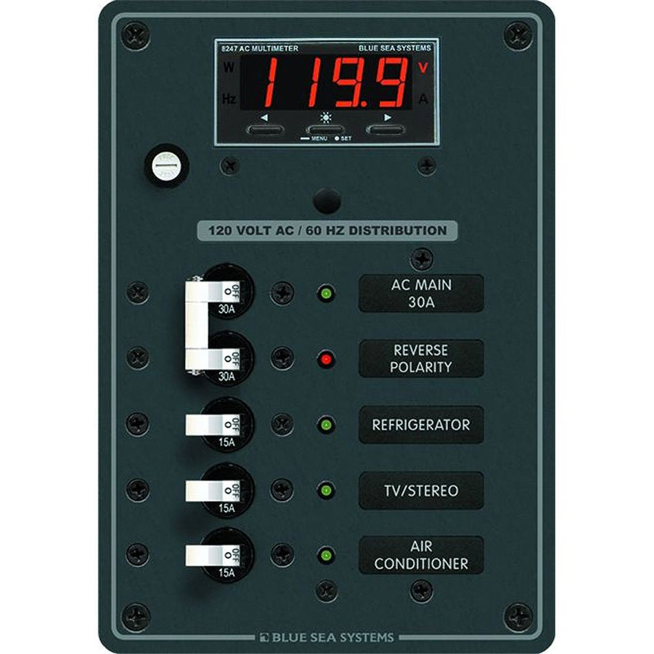 Blue Sea 8405 AC Main + 3 Positions - Get Tight Gear