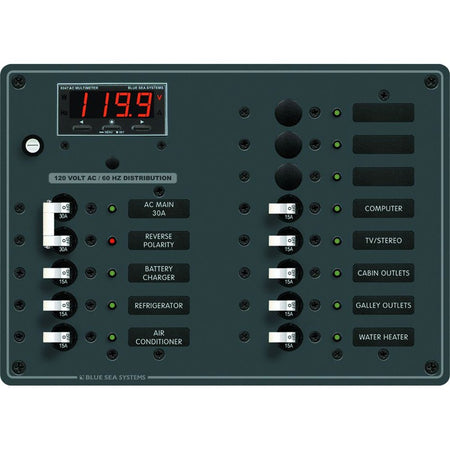 Blue Sea 8407 AC Main + 11 Positions - Get Tight Gear