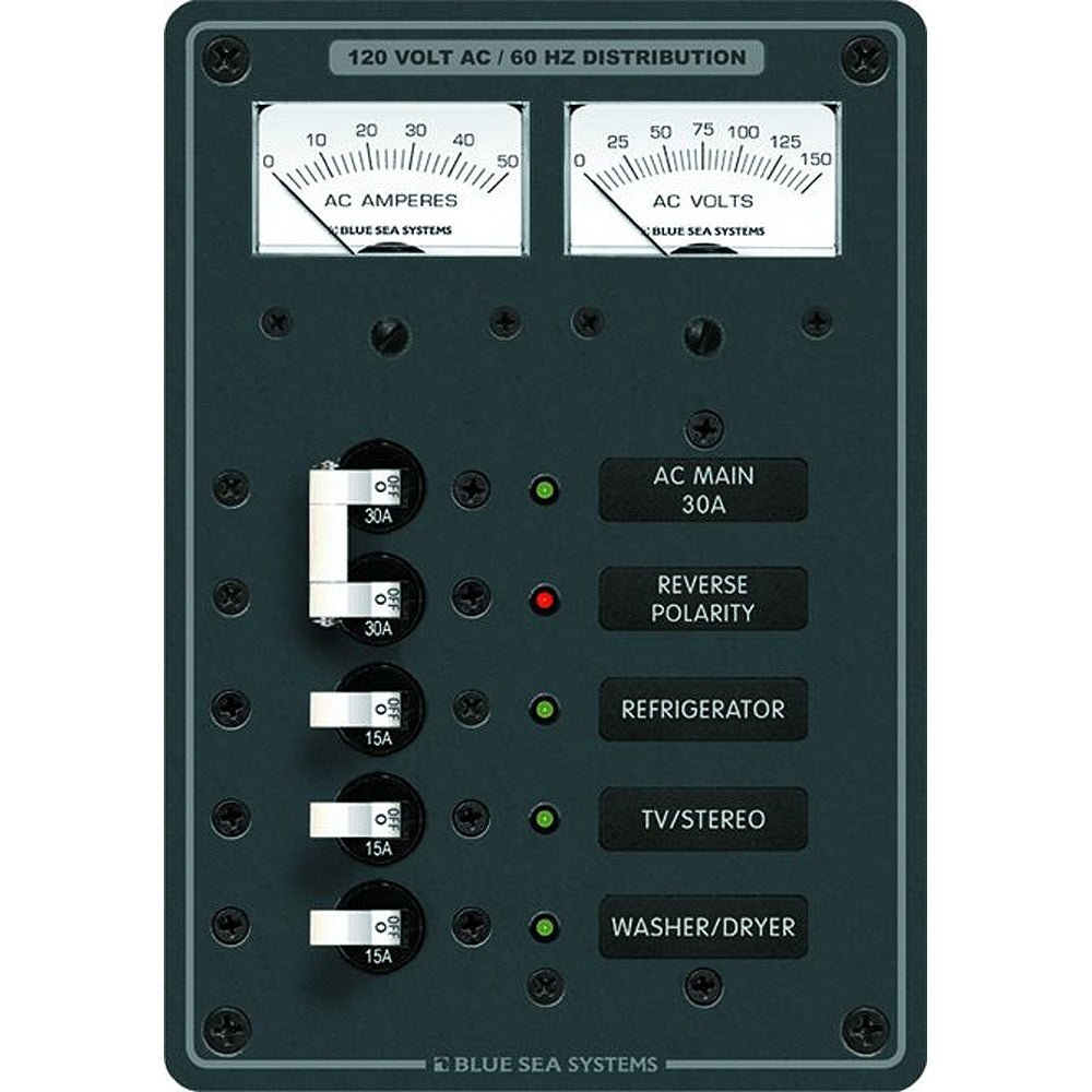 Blue Sea 8409 AC Main + 3 Positions - White - Get Tight Gear