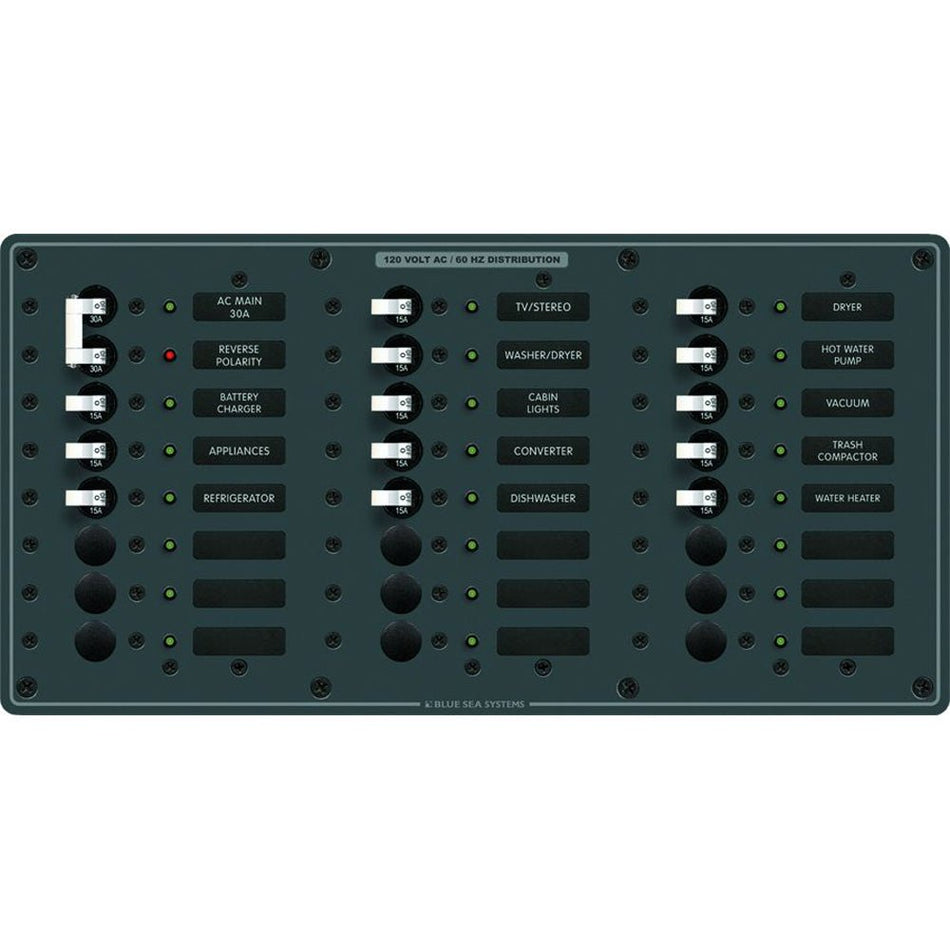 Blue Sea 8465 AC Main + 22 Positions - Get Tight Gear