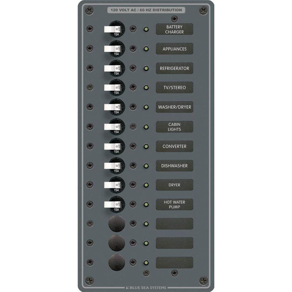 Blue Sea 8480 AC 13 Position - Vertical - Get Tight Gear
