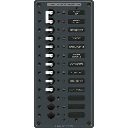 Blue Sea 8485 AC Main + 11 Positions - Get Tight Gear
