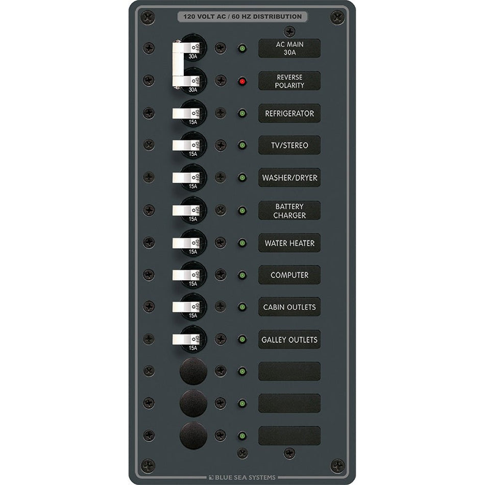 Blue Sea 8485 AC Main + 11 Positions - Get Tight Gear