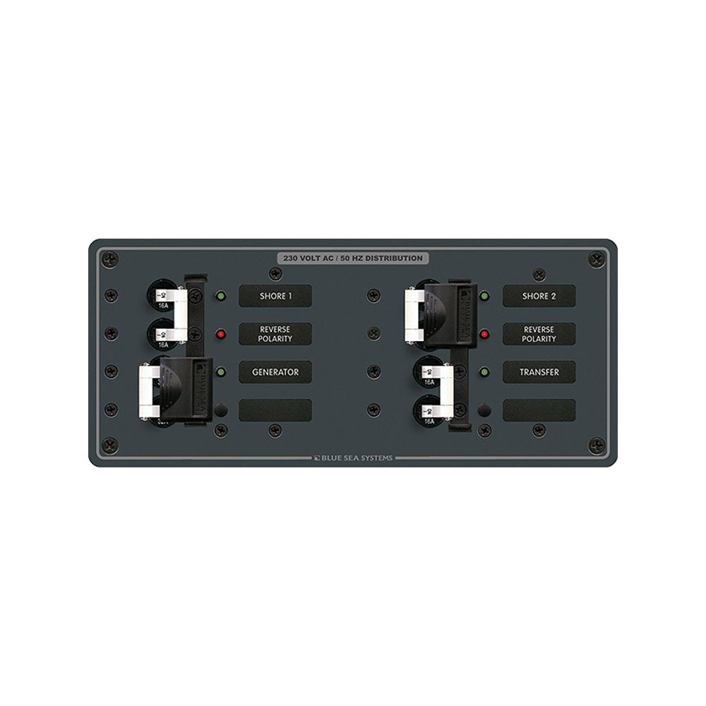 Blue Sea 8598 AC Toggle Source Selector (230V) - 3 Source - Get Tight Gear