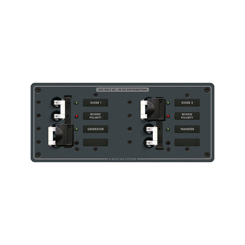Blue Sea 8598 AC Toggle Source Selector (230V) - 3 Source - Get Tight Gear