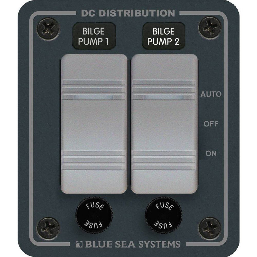 Blue Sea 8664 Contura 2 Bilge Pump Control Panel - Get Tight Gear