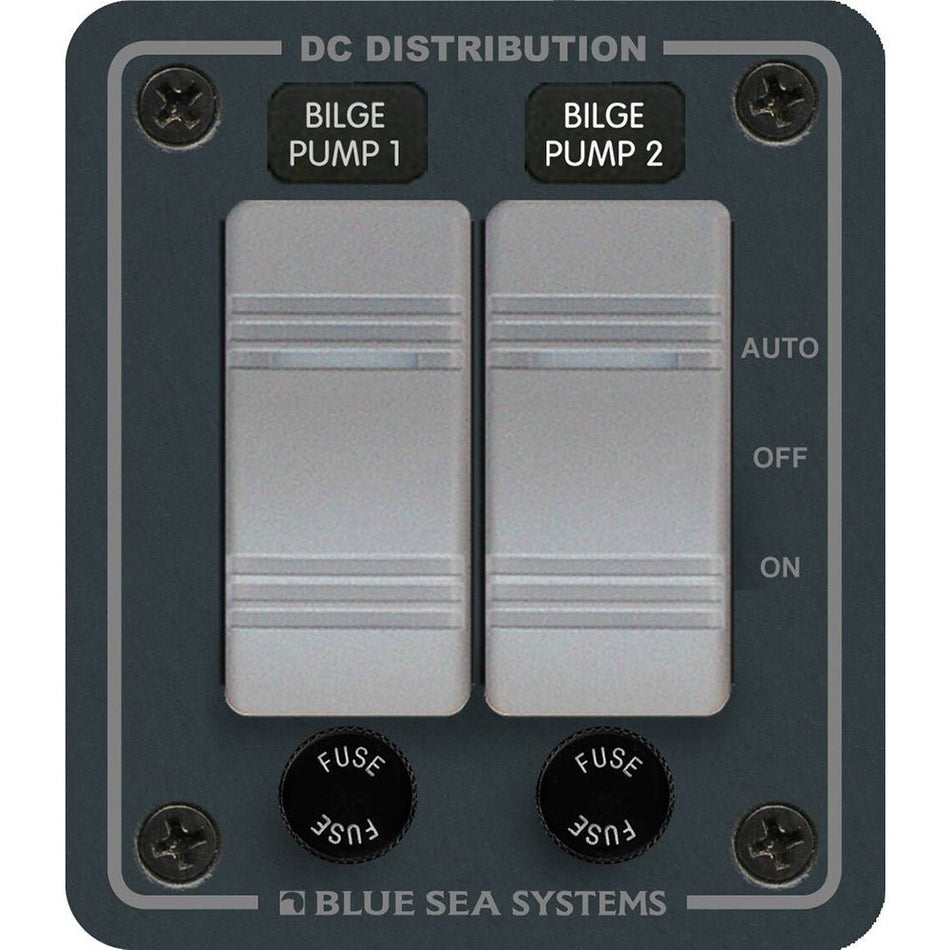 Blue Sea 8664 Contura 2 Bilge Pump Control Panel - Get Tight Gear