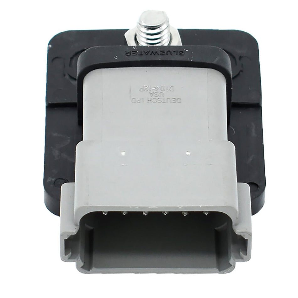 Bluewater 12 Position Male Sealed Deutsch Connector Busbar - 5/16" Stud - Get Tight Gear