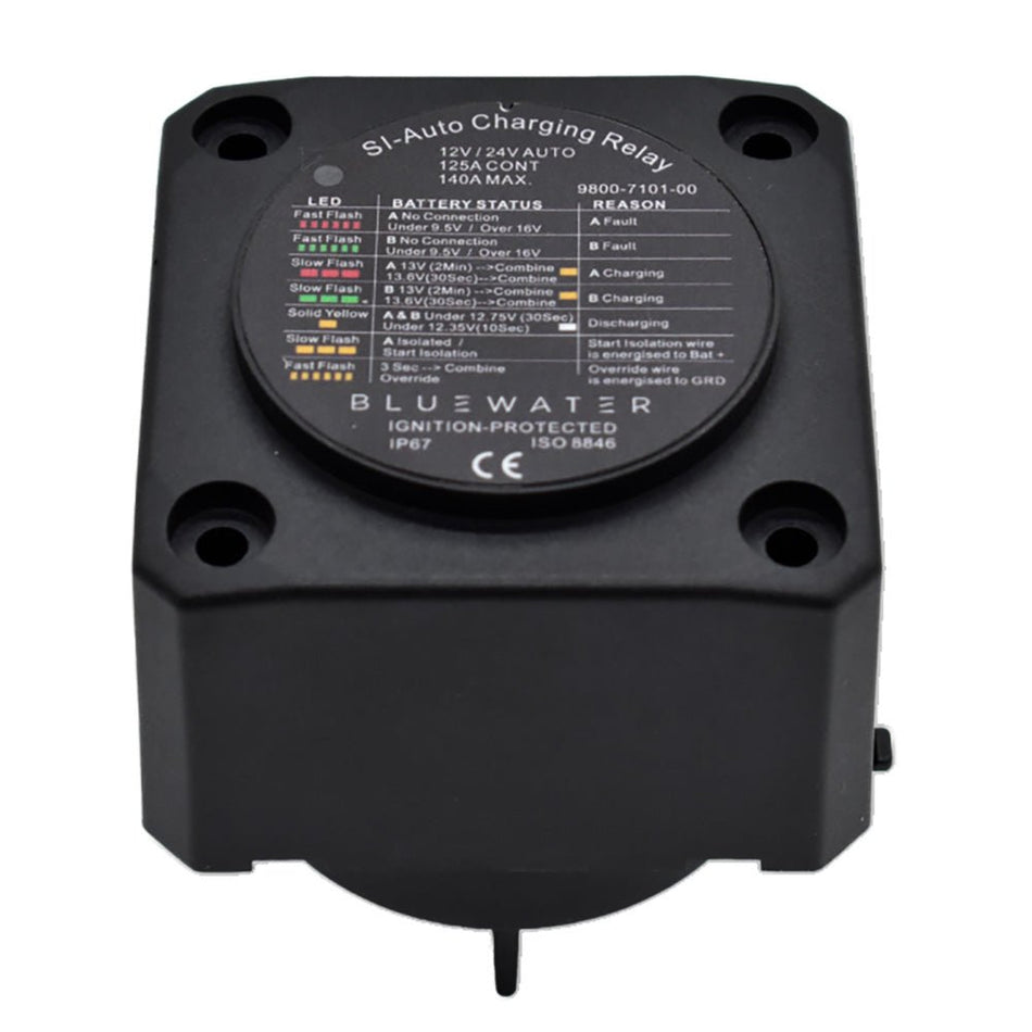 Bluewater Auto Charging Relay 12V, 140 AMP - Get Tight Gear