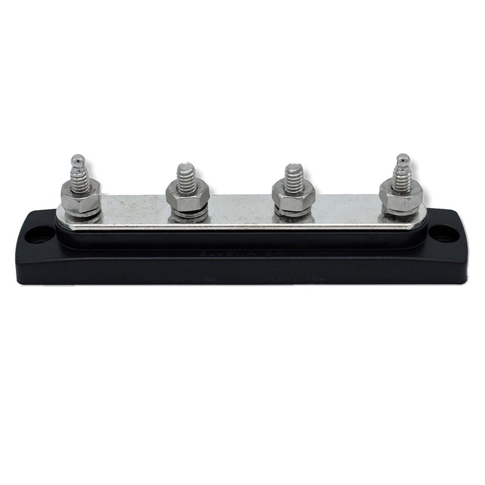 Bluewater Common Stud Busbar 4 Gang - Black - Get Tight Gear