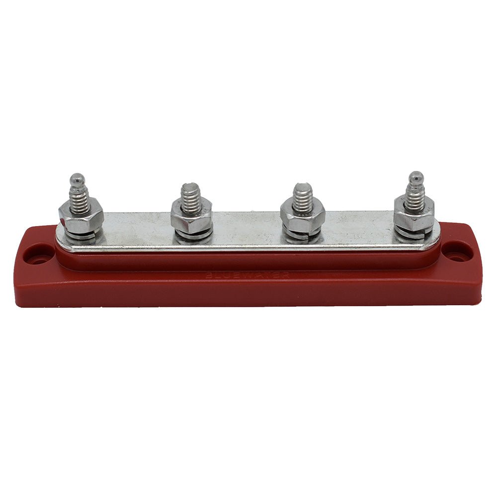 Bluewater Common Stud Busbar 4 Gang - Red - Get Tight Gear
