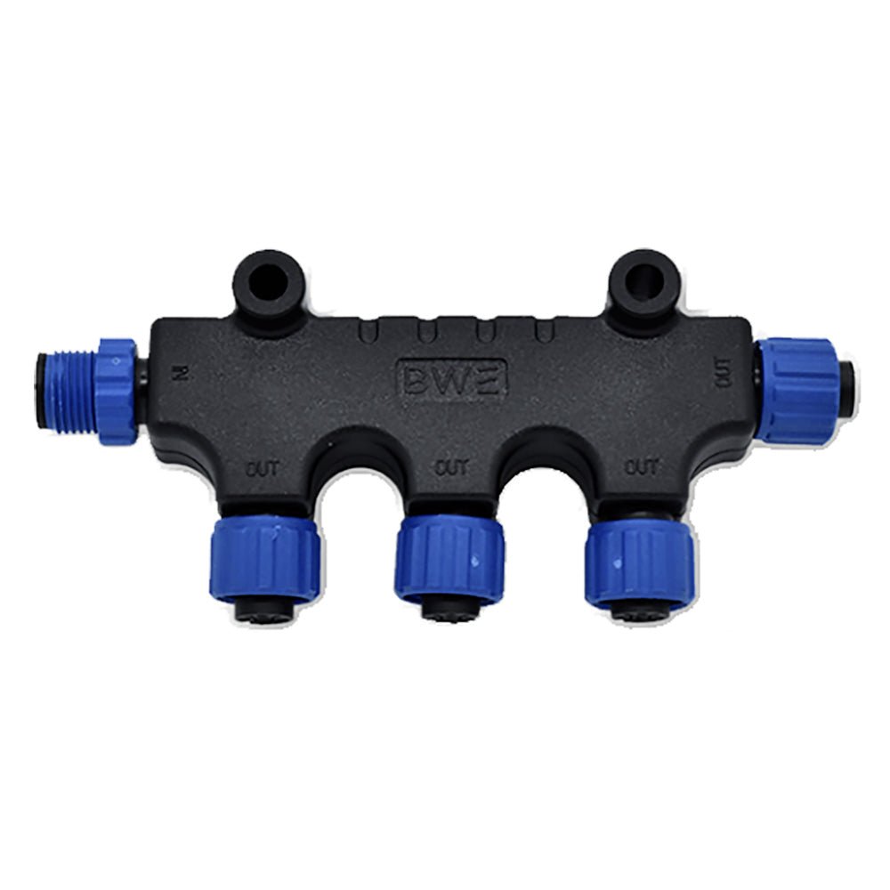 Bluewater NMEA 2000 3 - Way T - Connector - Get Tight Gear