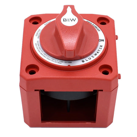 Bluewater On/Off Switch Battery Switch - Surface Mount - Red - Get Tight Gear