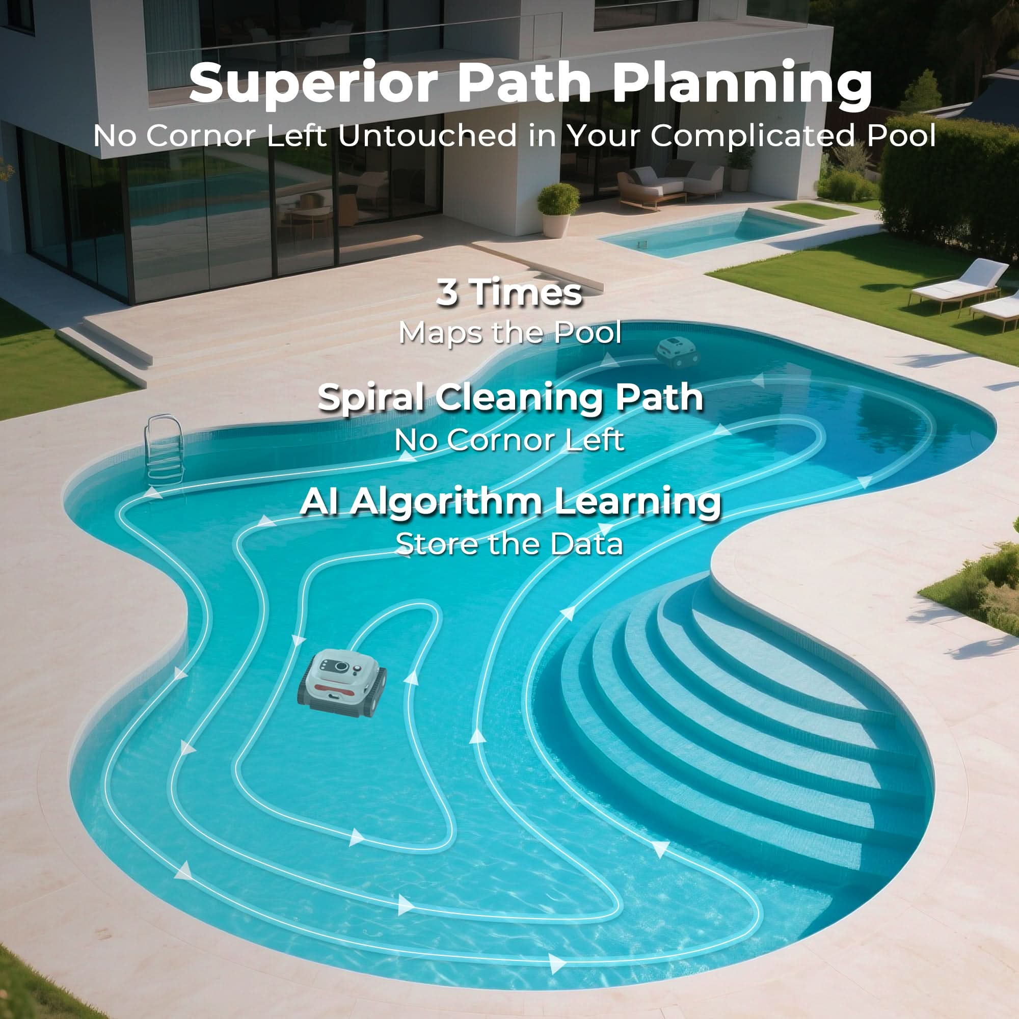 BN Pro Robotic Pool Cleaner - Get Tight Gear