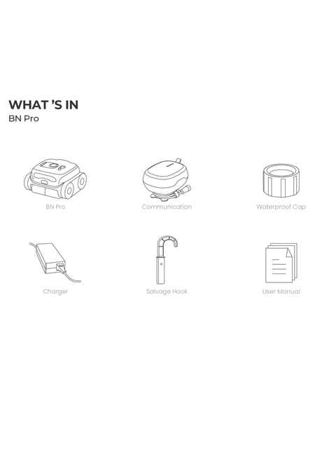 BN Pro Robotic Pool Cleaner - Get Tight Gear