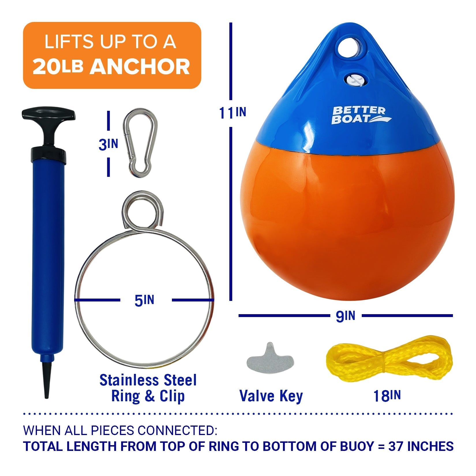 Boat Anchor Buoys - Get Tight Gear