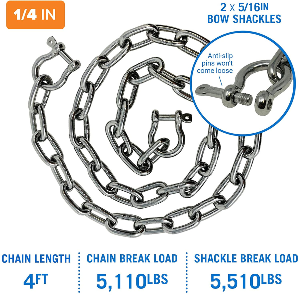 Boat Anchor Chain - Get Tight Gear