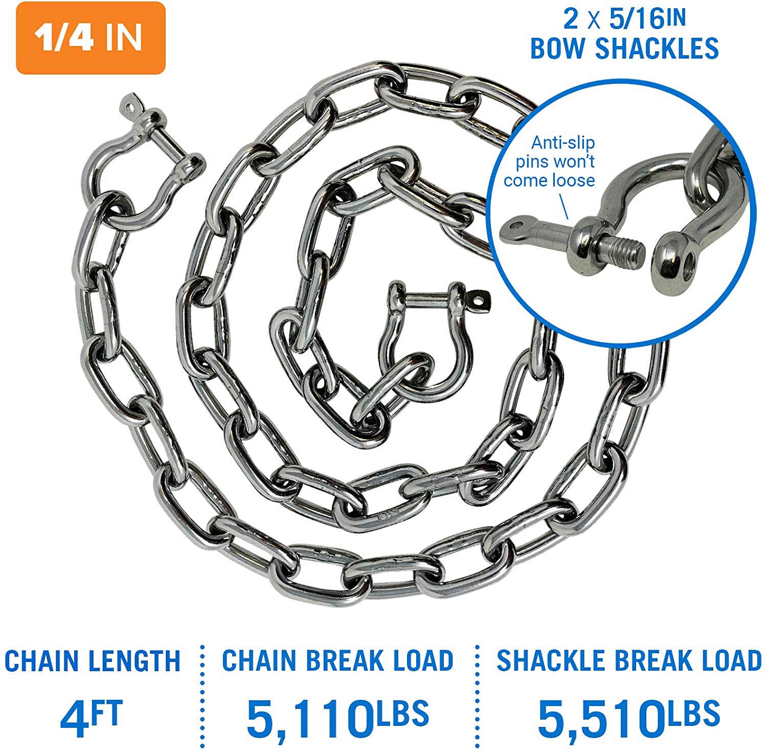 Boat Anchor Chain - Get Tight Gear