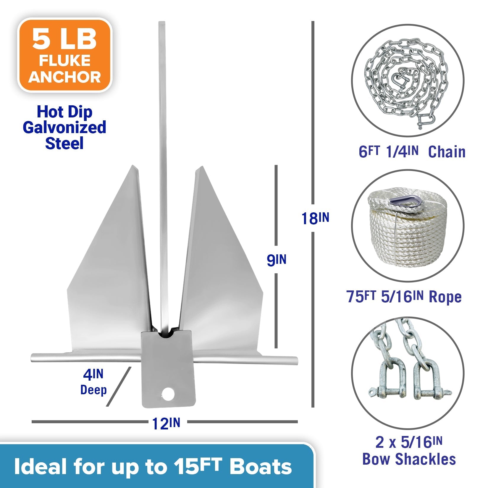 Boat Anchor Kit - Get Tight Gear