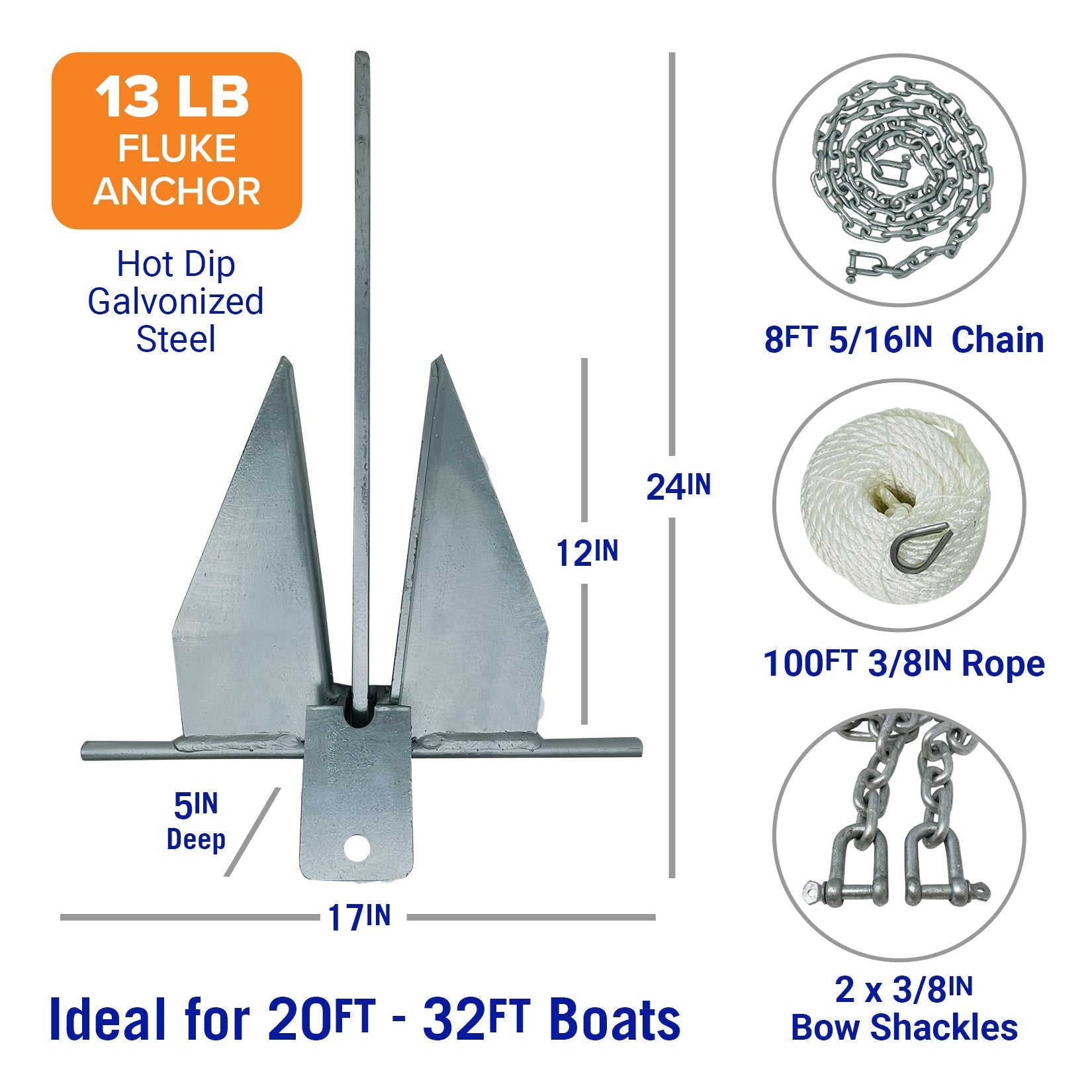 Boat Anchor Kit - Get Tight Gear