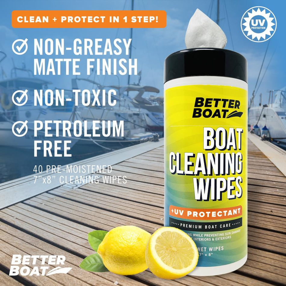 Boat Cleaner Wipes with UV - Get Tight Gear