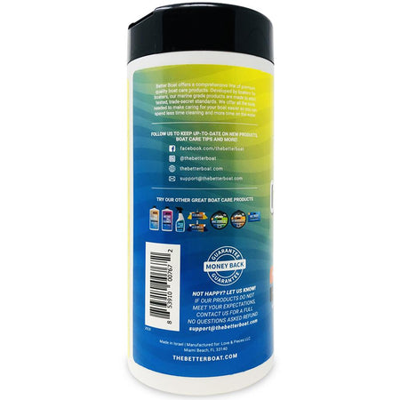 Boat Cleaner Wipes with UV - Get Tight Gear