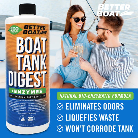 Boat Enzymatic Toilet Tank Digest - Get Tight Gear