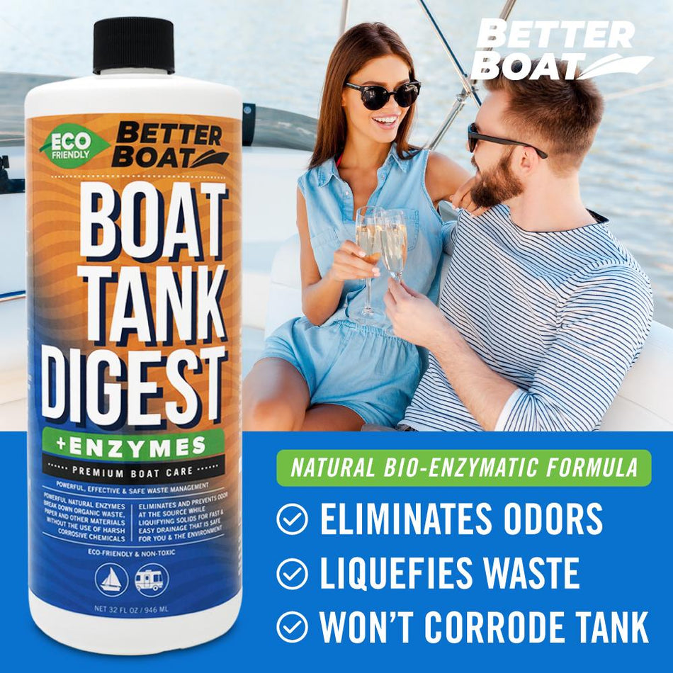 Boat Enzymatic Toilet Tank Digest - Get Tight Gear