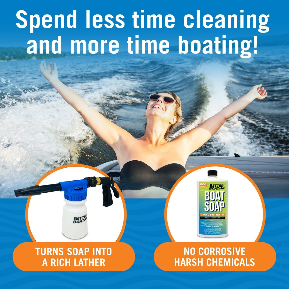 Boat Exterior Cleaning Kit - Get Tight Gear