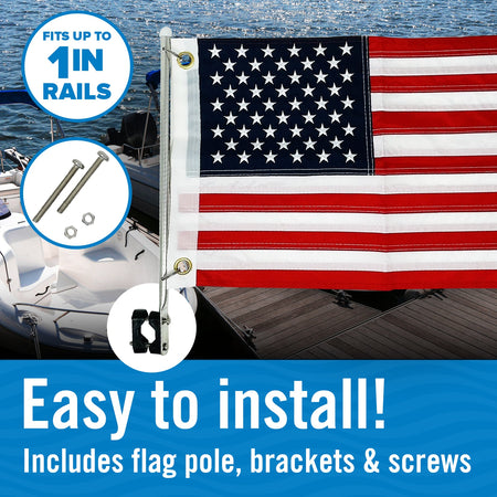 Boat Flag Set 12" x 18" - Get Tight Gear