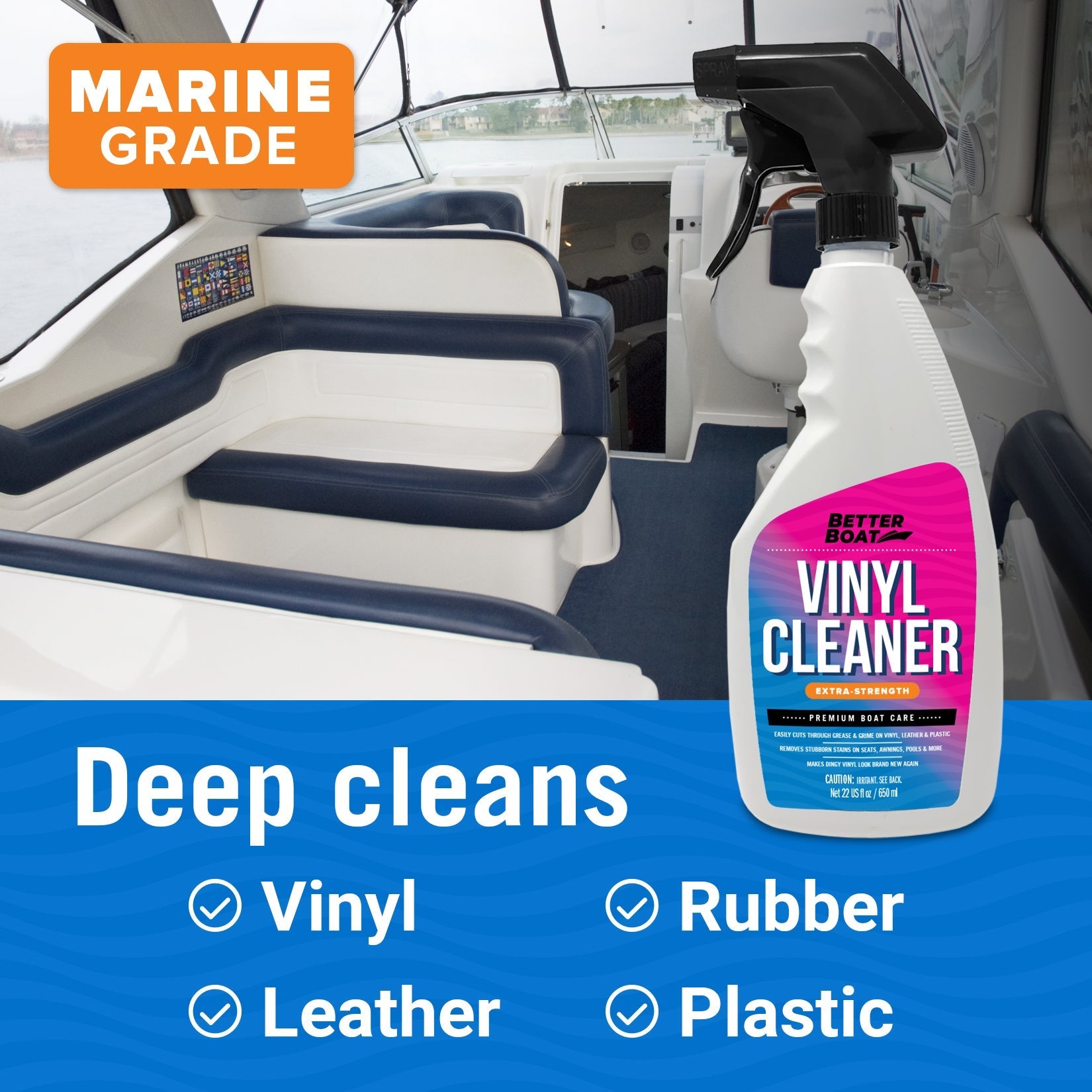 Boat Interior Cleaning Kit - Get Tight Gear