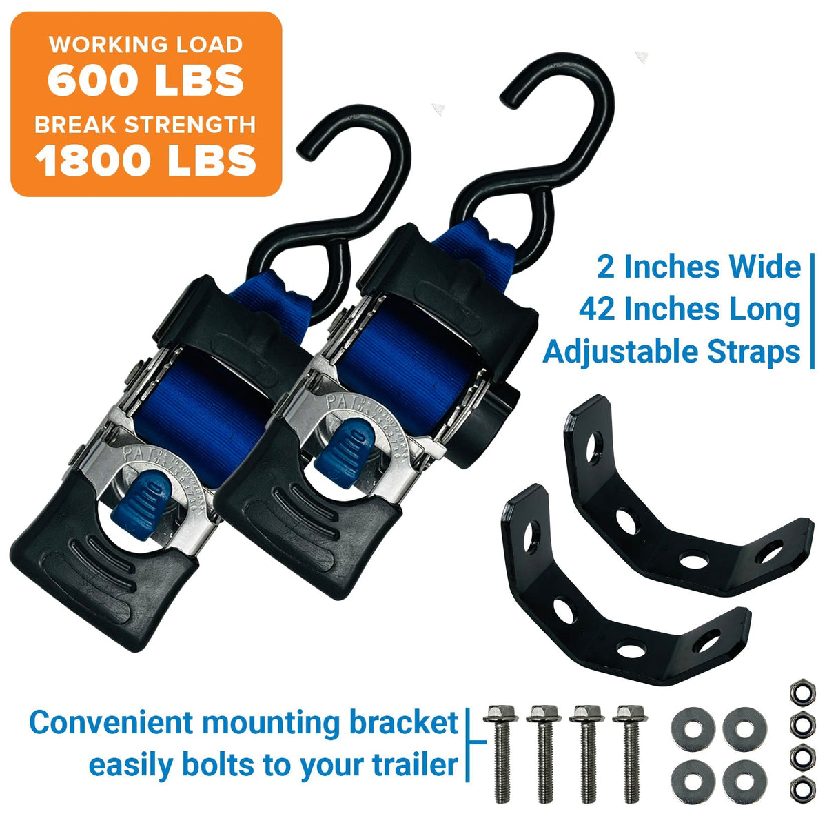 Boat Ratchet Straps - Get Tight Gear