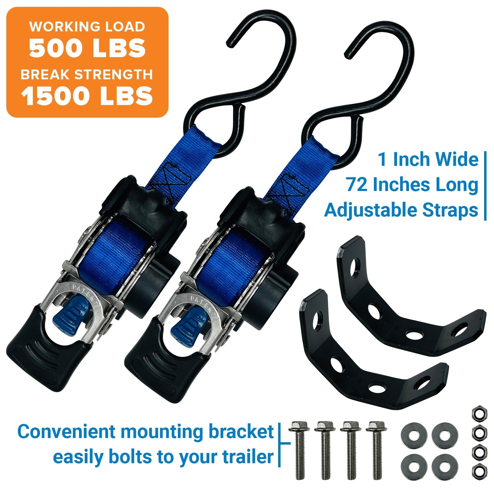 Boat Ratchet Straps - Get Tight Gear
