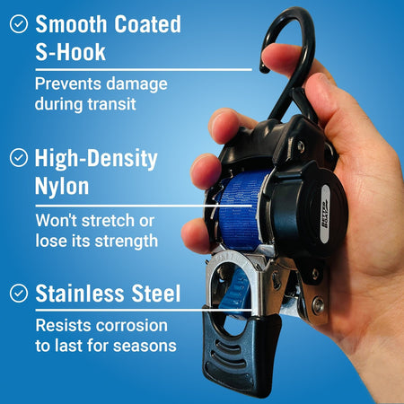 Boat Ratchet Straps - Get Tight Gear