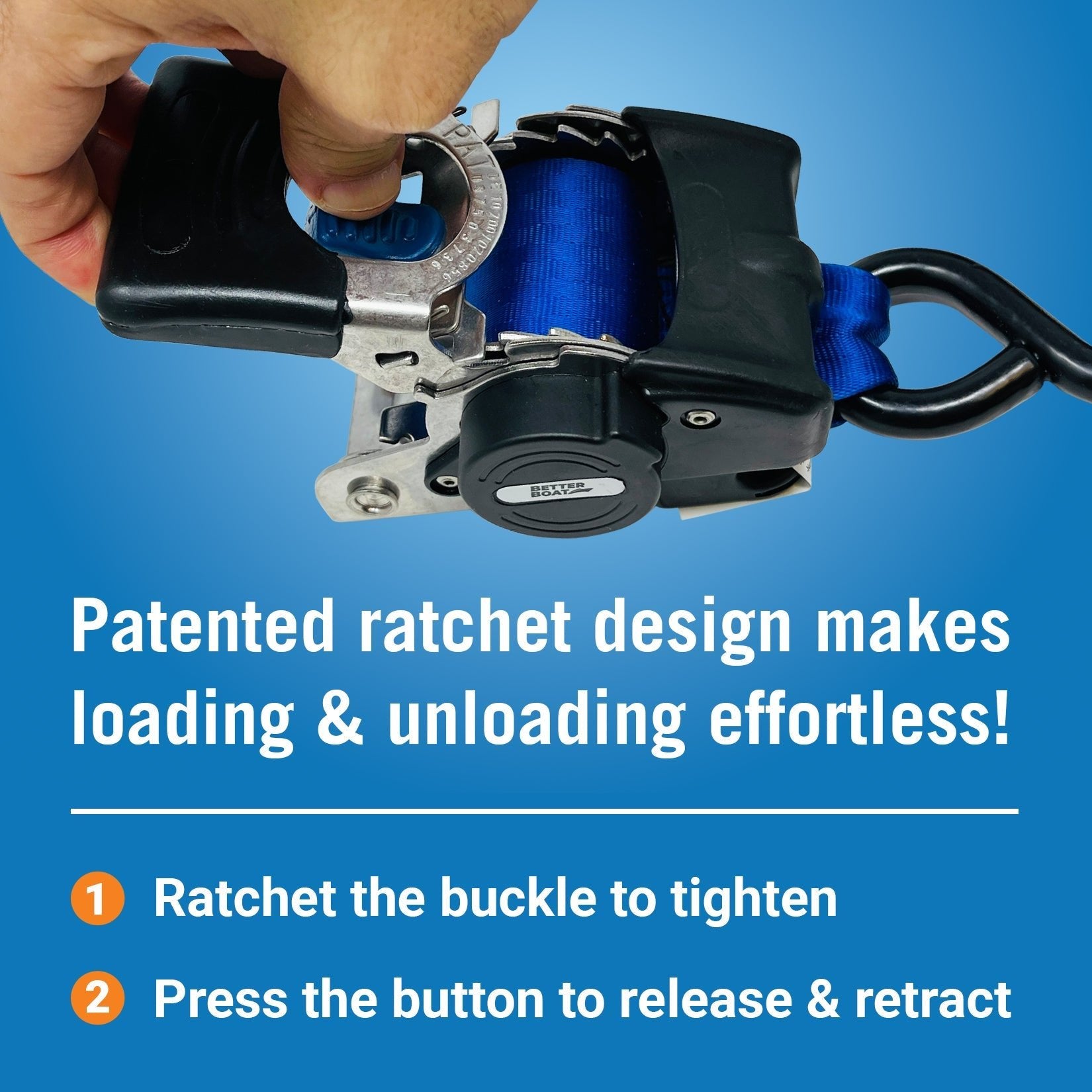 Boat Ratchet Straps - Get Tight Gear
