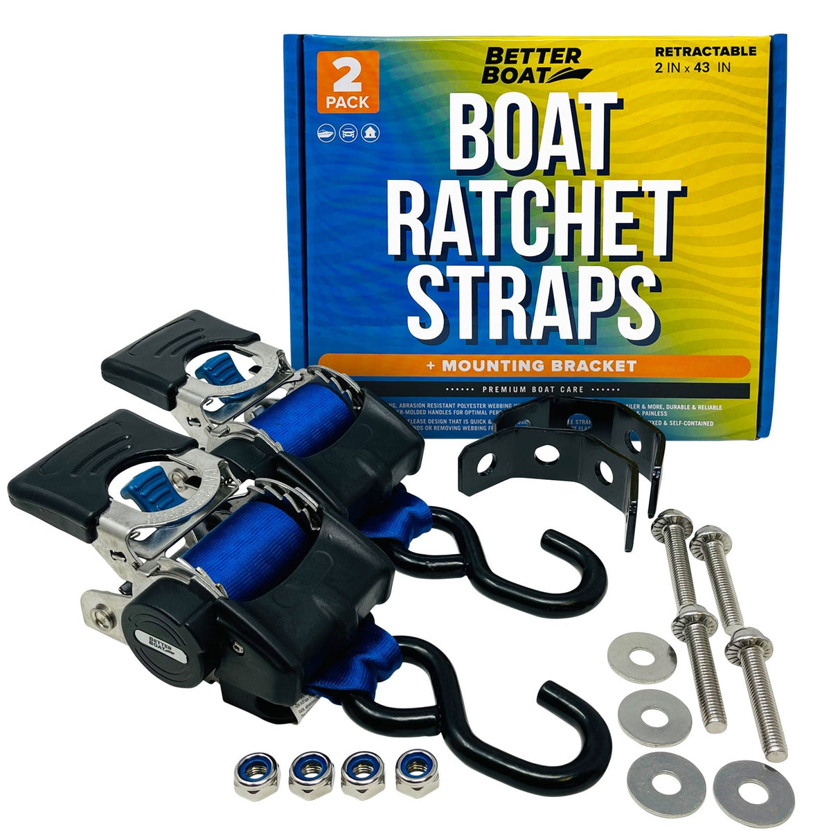 Boat Ratchet Straps - Get Tight Gear