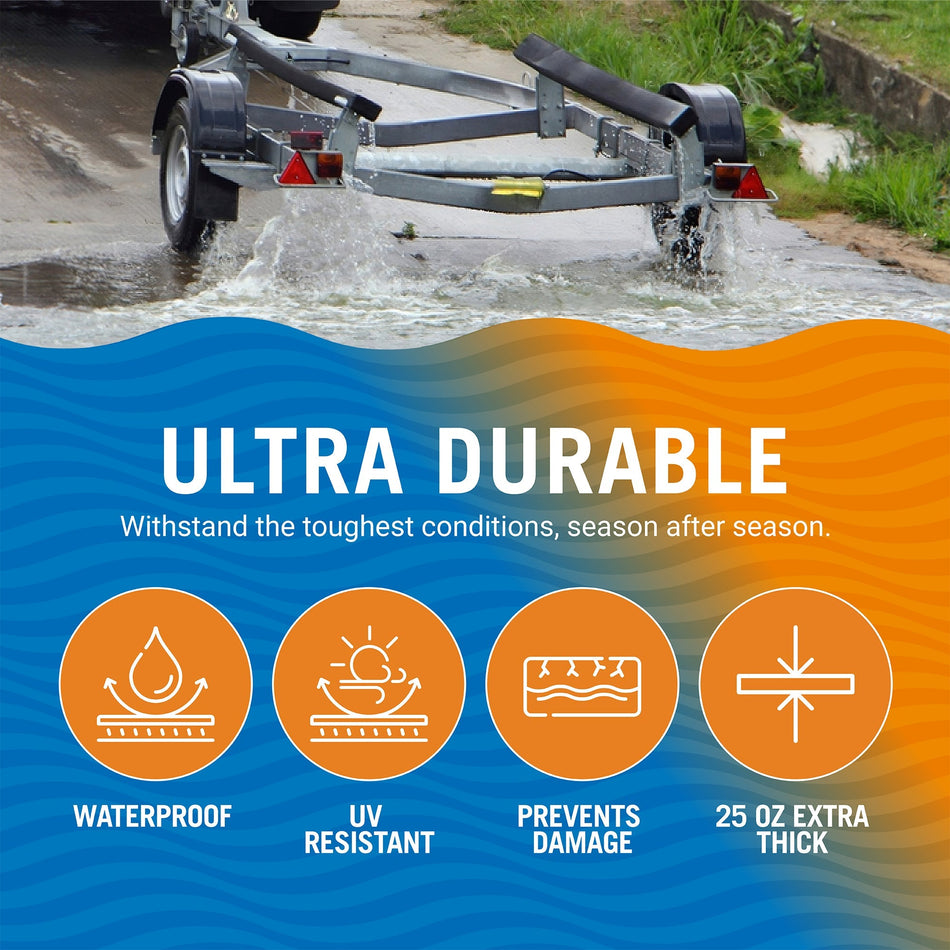 Boat Trailer Bunk Carpet for Bumpers - Get Tight Gear