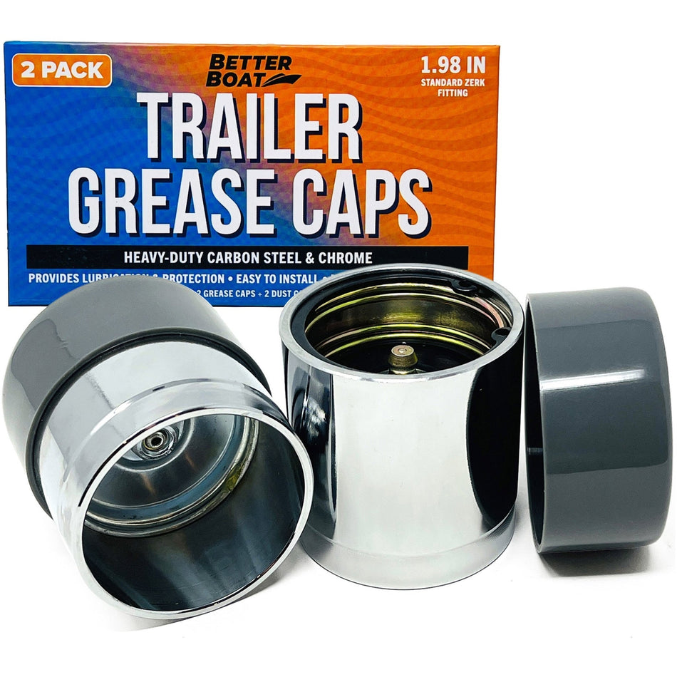 Boat Trailer Grease Caps - Get Tight Gear