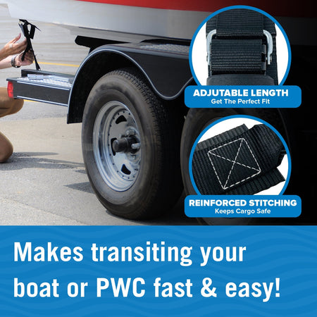 Boat Trailer Straps - Get Tight Gear