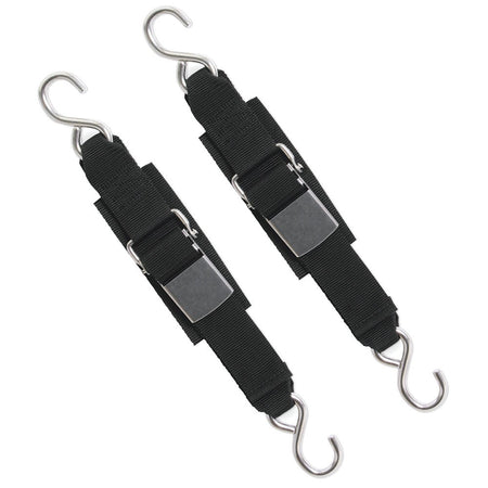 BoatBuckle Stainless Steel Kwik - Lok Transom Tie - Downs - Get Tight Gear