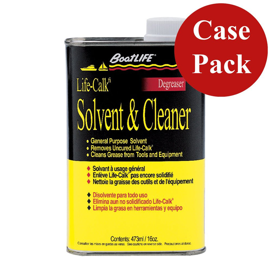 BoatLIFE Life - Calk Solvent & Cleaner - 16oz *Case of 12* - Get Tight Gear