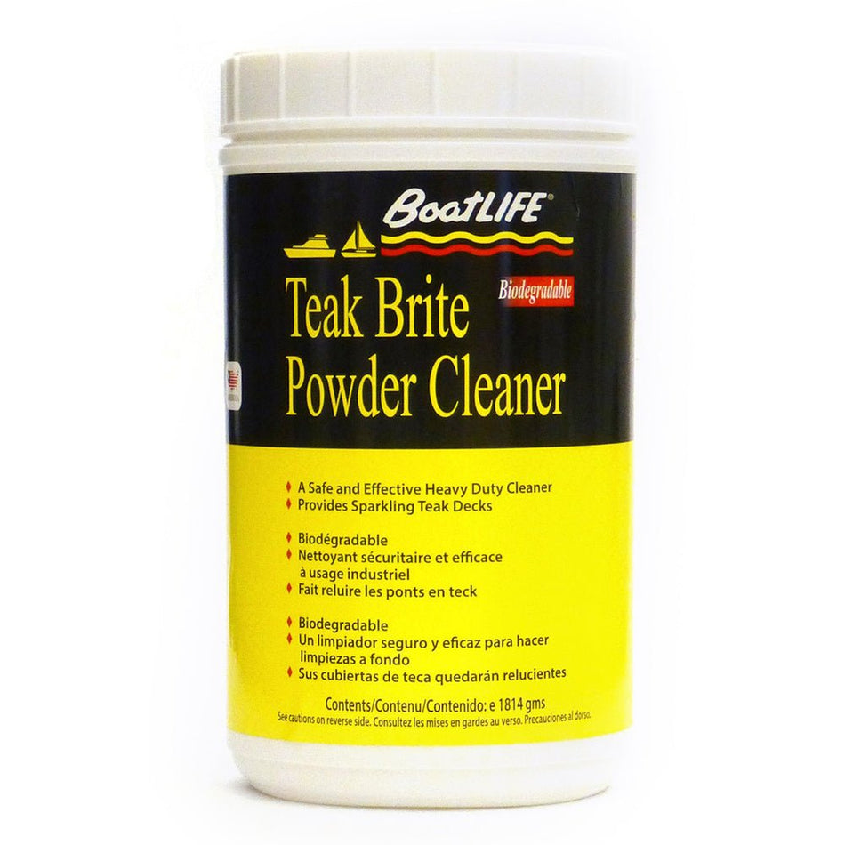 BoatLIFE Teak Brite Powder Cleaner - Jumbo - 64oz - Get Tight Gear