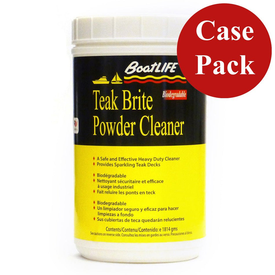 BoatLIFE Teak Brite Powder Cleaner - Jumbo - 64oz *Case of 12* - Get Tight Gear