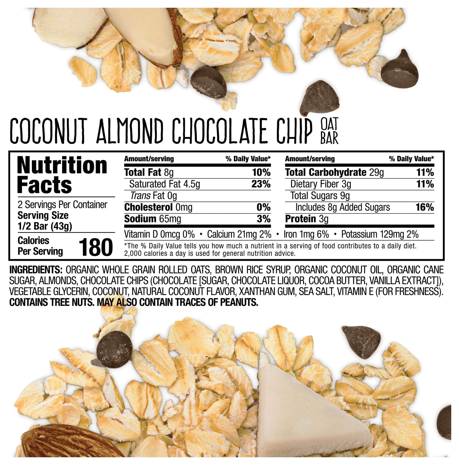 Bobo's Oat Bar Coco Almd Cc - Get Tight Gear