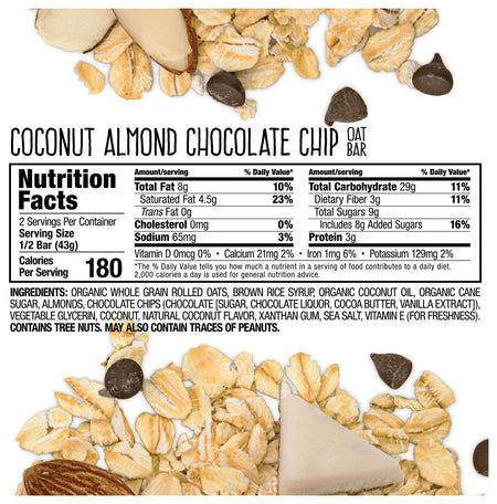 Bobo's Oat Bar Coco Almd Cc - Get Tight Gear