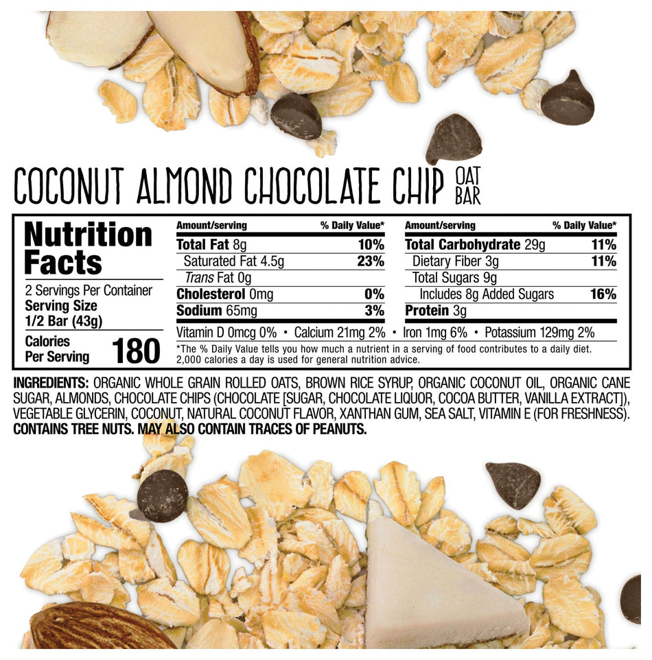 Bobo's Oat Bar Coco Almd Cc - Get Tight Gear